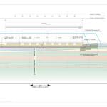 Technical cross section illustration showing proposed settlement mitigation