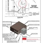 3D technical detail of a bioswale filtration system.