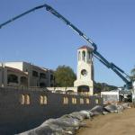 Concrete Pumping During Building Construction