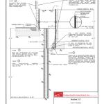 Repair detail for a building with moisture intrusion problems